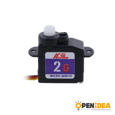 AGF 마이크로 디지털 코어리스 서보 모터 C02CLS 2.2g RC 헬리콥터 로봇 용 [OPEN-MA019-055]