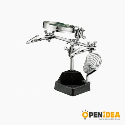 인두기 스탠드 2배 확대경 납땜 받침대 TU-1062T [OPEN-GF036-001]