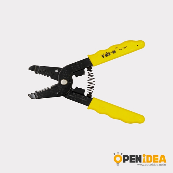 케이블 와이어 스트리퍼 전선 피복제거 절단 수동 스트리퍼 10-18AWG TU-1041 [OPEN-GF023-031]