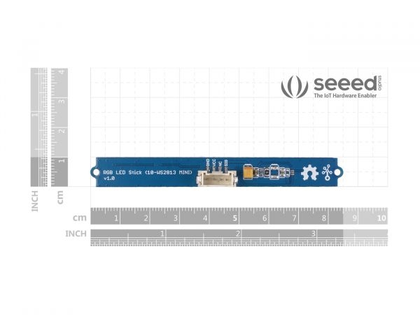 Grove - RGB LED Stick (10 - WS2813 Mini) [104020131]