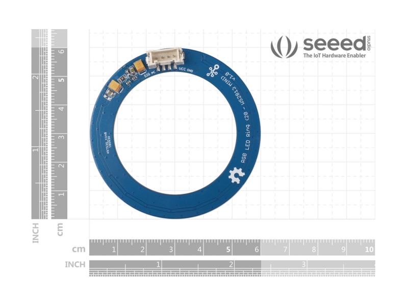 Grove - RGB LED Ring (20 - WS2813 Mini) [104020128]