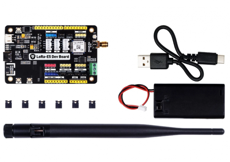 LoRa-E5 Development Kit - based on LoRa-E5 STM32WLE5JC LoRaWAN protocol and worldwide frequency supported [113990934]