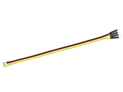 Grove - 4 pin Male Jumper to Grove 4 pin Conversion Cable (5 PCs per Pack) [110990210]