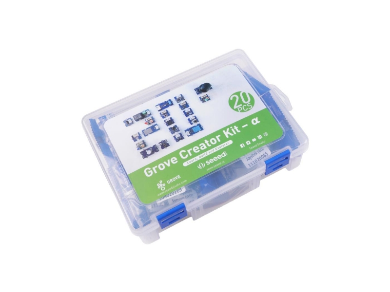 Grove Creator Kit - ɑ - 20 Grove functional modules in one box cost-effective free-detailed tutorials beginner-friendly project-helper [110020228]