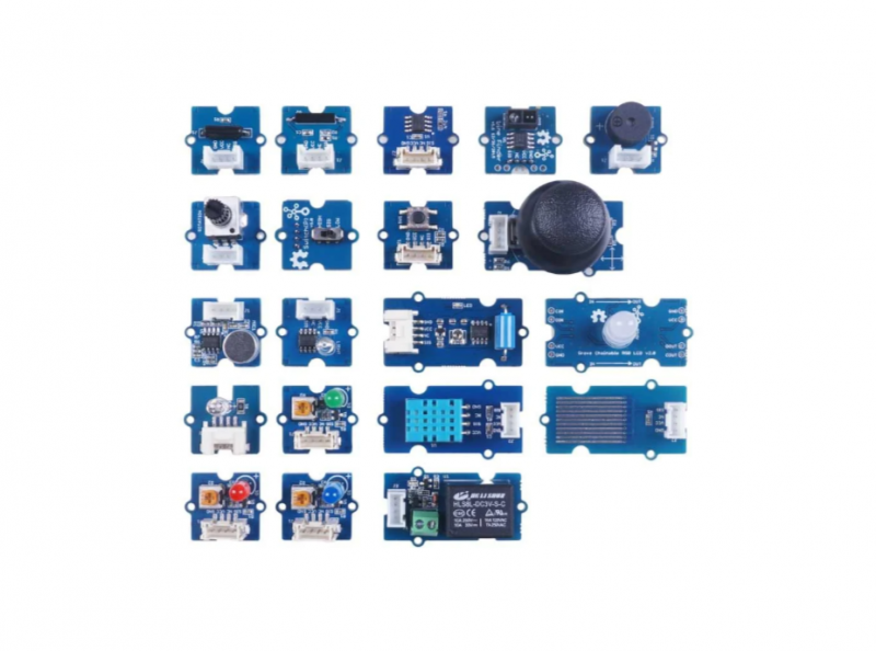 Grove Creator Kit - ɑ - 20 Grove functional modules in one box cost-effective free-detailed tutorials beginner-friendly project-helper [110020228]