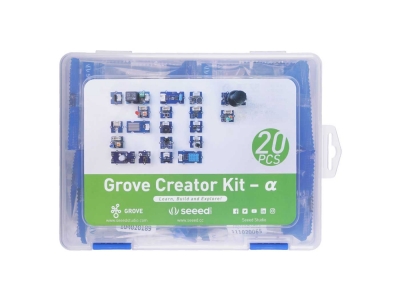 Grove Creator Kit - ɑ - 20 Grove functional modules in one box cost-effective free-detailed tutorials beginner-friendly project-helper [110020228]