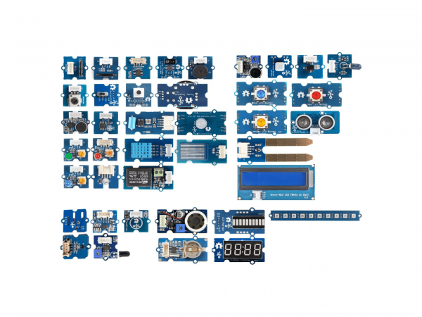 Grove Creator Kit - 40 Grove functional modules in one box cost-effective free-detailed tutorials beginner-friendly project-helper [110020230]