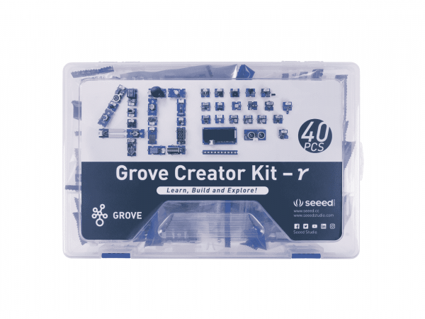 Grove Creator Kit - 40 Grove functional modules in one box cost-effective free-detailed tutorials beginner-friendly project-helper [110020230]