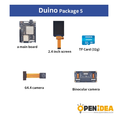 Sipeed Maix Duino 키트 k210 RISC-V AI+lOT ESP32 AI 개발 아두이노 호환 듀얼 카메라 TF [OPEN-KB006-018]