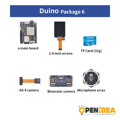 Sipeed Maix Duino 키트 k210 RISC-V AI+lOT ESP32 AI 개발 아두이노 호환 마이크 어레이 듀얼 카메라 TF [OPEN-KB006-019]