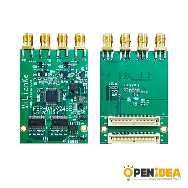DAQ9248 65M 3V3 14bit ADC -2.5V to +2.5V 개발보드 키트 AD9248 [OPEN-TX83-021]