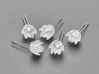 dLUX-dLITE Yellow Succulent Shape LEDs 5 Pack by Unexpected Labs