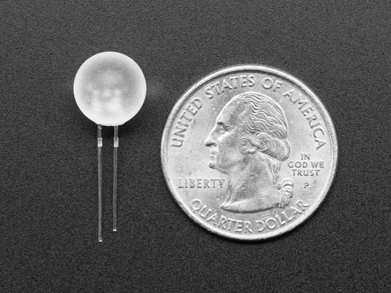 dLUX-dLITE Blue Sphere Shape LEDs 5 Pack by Unexpected Labs