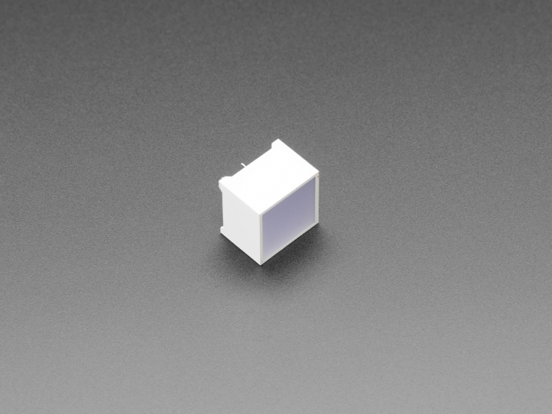 Diffused Red Indicator LED - 15mm Square