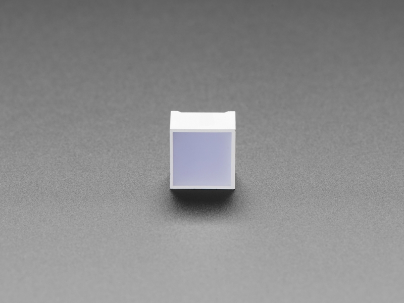 Diffused Blue Indicator LED - 15mm Square