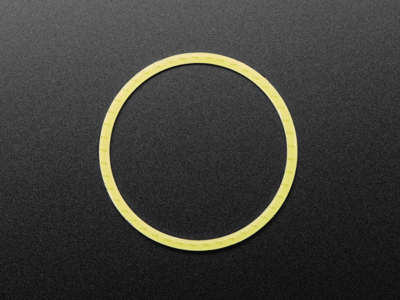 Cool White LED Ring Light PCB - 70mm Diameter - 5V Power