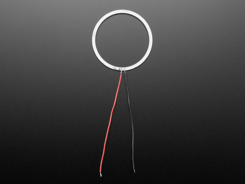 Cool White LED Ring Light PCB - 70mm Diameter - 5V Power