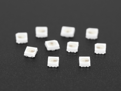 NeoPixel Nano 2427 RGB LEDs w/ Integrated Driver Chip - 10 Pack