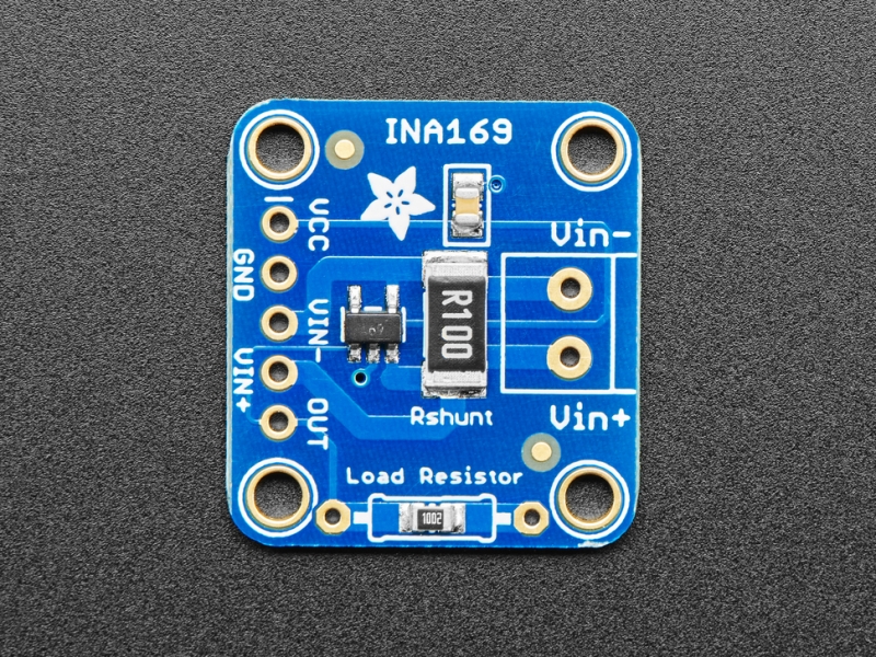 INA169 Analog DC Current Sensor Breakout - 60V 5A Max