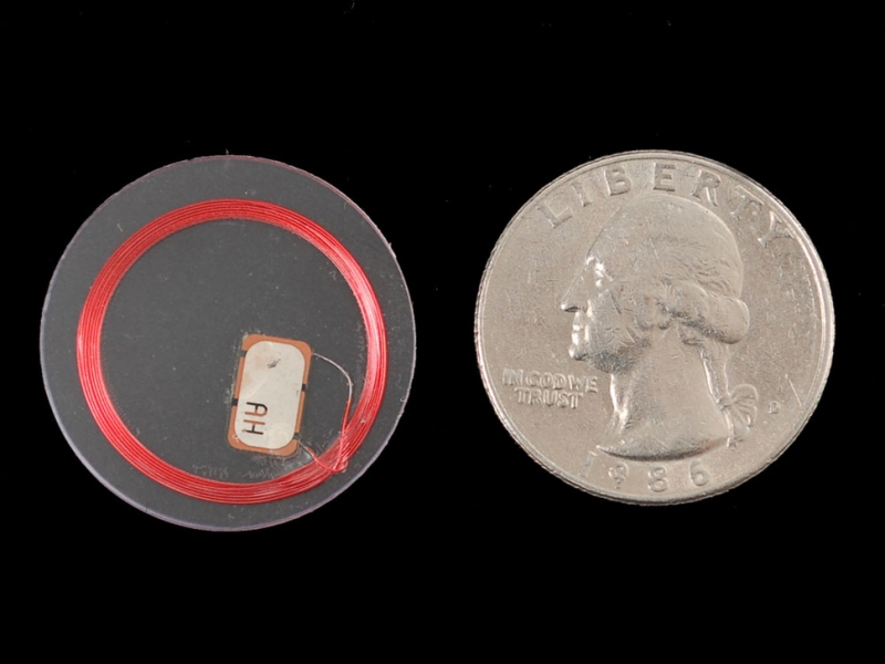 13.56MHz RFID/NFC Clear Tag - Classic 1K