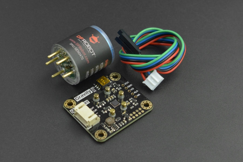 Gravity SO2 Sensor (Calibrated) - I2C - UART