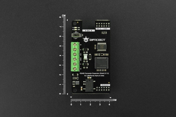 RS485 Connector Expansion Shield for LattePanda Alpha-Delta