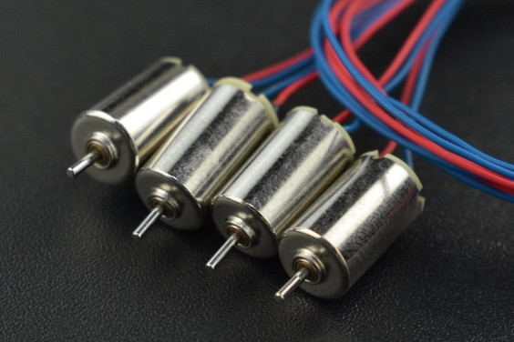 4PCS Coreless Micro Motor (6X10mm) [FIT0790]