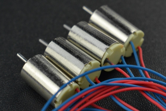 4PCS Coreless Micro Motor (6X10mm) [FIT0790]