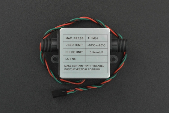 Gravity Liquid Flow Sensor (G1-4) [SEN0549]