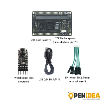 Sipeed Tang Primer 20K GW2A FPGA GoAI 코어보드 20K lite 보드 키트 [OPEN-TJ60-016]