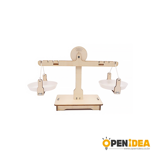 DIY 저울 나무 양팔저울 만들기 초등학생 과학실험 STEM 스템교육 키트 R-26 [OPEN-KA23-007]