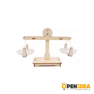 DIY 저울 나무 양팔저울 만들기 초등학생 과학실험 STEM 스템교육 키트 R-26 [OPEN-KA23-007]