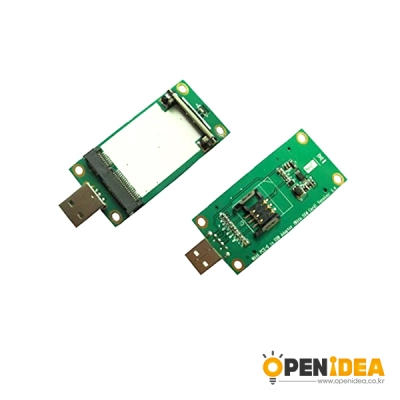 CY MINI PCI-E SIM 카드 슬롯 모듈 테스트 개빌보드 USB 어댑터 카드 WWAN LTE 3G 4G [OPEN-CM057-007]