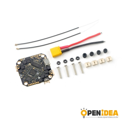 Happymodel CrazyF411 AIO F4 24S 비행 컨트롤러 내장 20A OSD Frsky 수신기 RC FPV 레이싱 Toothpick용 [OPEN-TH63-028]