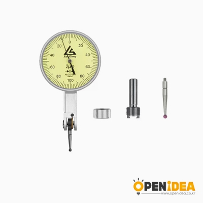 SanLiang 다이얼 레버 게이지 마그네틱 천분율 고정밀 레버리지 표시기 측정 도구 322-001 0-0.2mm 0.002 [OPEN-GA033-003]