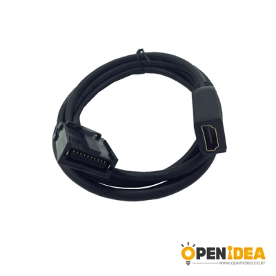 HDMI E타입 케이블 자동차 연결 전자장비용 1.5M [OPEN-BL034-001]