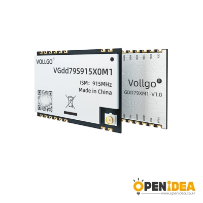 VOLLGO LLCC68 원격 무선 LORA 통신 모듈 433/868/915MHz PA+LNA 30dBm VGdd79S915X0M1 [OPEN-TF107-008]