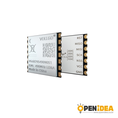 VOLLGO semtech Lora 원격 무선 모듈 LLCC68 490MHZ VGdd79S490N0S1 [OPEN-TF107-013]