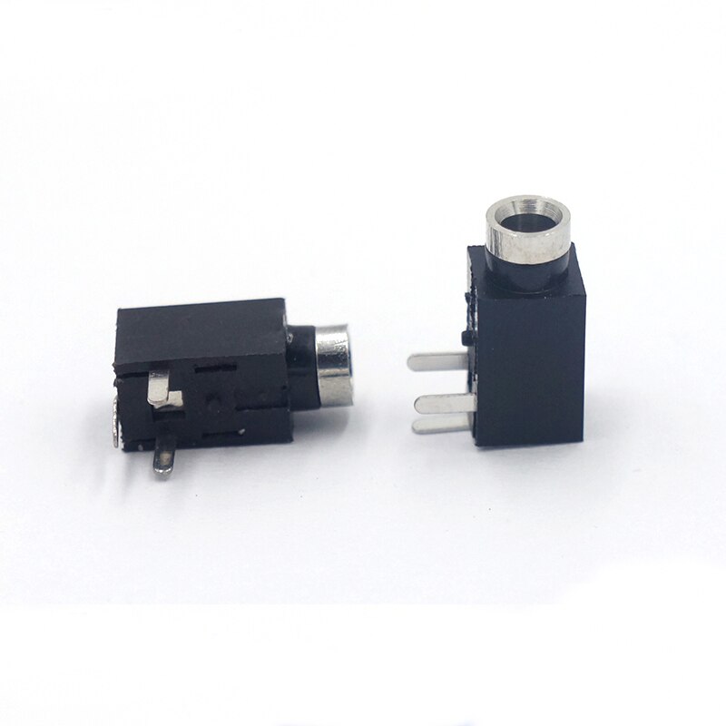 PJ-210 DC 전원 소켓 커넥터 전원 공급 장치 암 전원 연결 잭 3pin PJ210（100PCS）[OPEN-ZCM59-19]