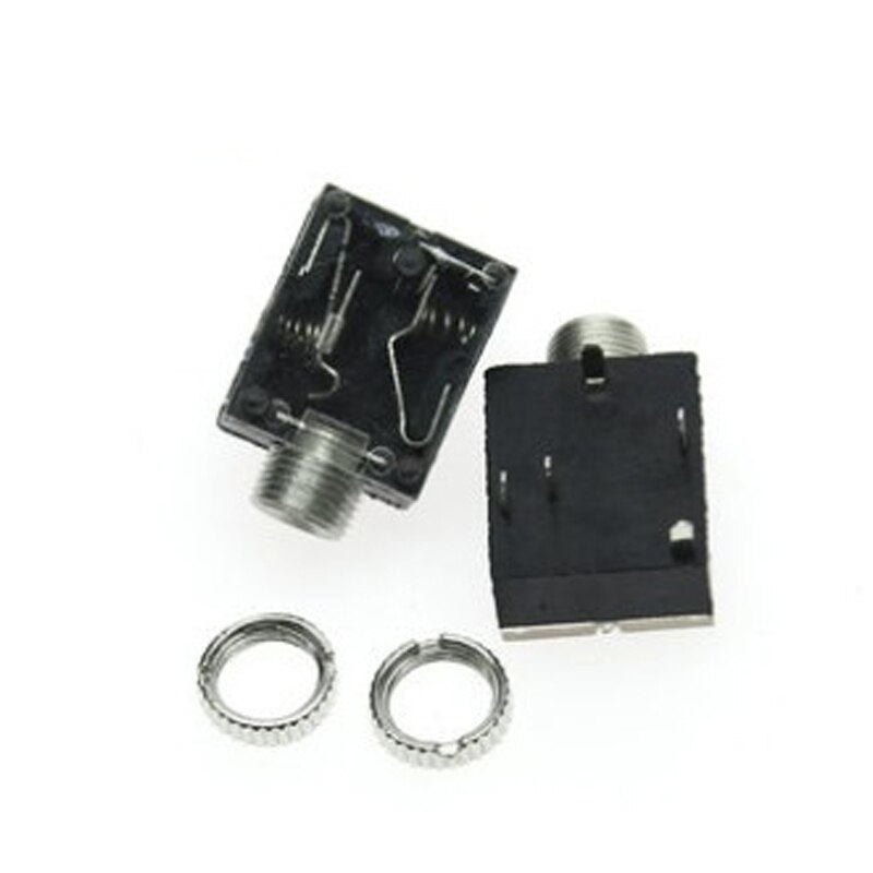 PJ-324 DC 전원 소켓 커넥터 전원 공급 장치 암 전원 연결 잭 5pin PJ324（100PCS）[OPEN-ZCM59-22]