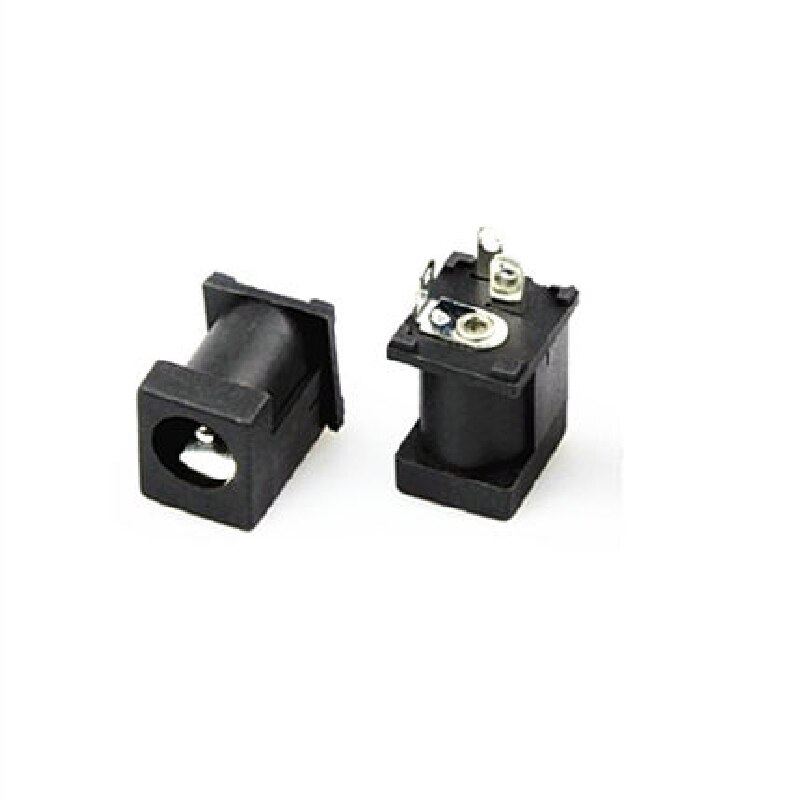 DC-012 DC 전원 소켓 커넥터 전원 공급 장치 암 전원 연결 잭 5.5x2.1mm DC012A（100PCS）[OPEN-ZCM59-24]