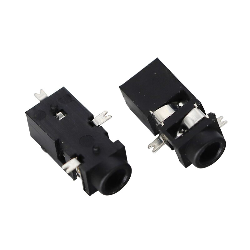 PJ-208 DC 전원 소켓 커넥터 전원 공급 장치 암 전원 연결 잭 3pin PJ208（100PCS）[OPEN-ZCM59-26]