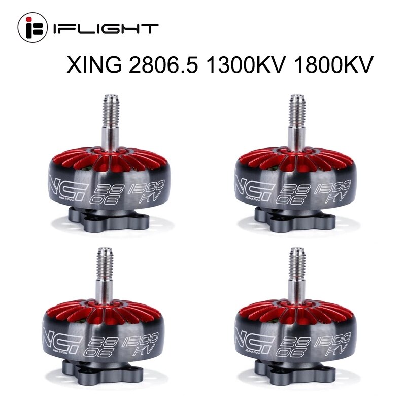 IFlight-XING X2806.5 2806 1300KV 1800KV 브러시리스 모터 2-6S 7-8 인치 FPV 프레임 프로펠러 RC FPV 레이싱 드론용 [ZMA24-07]