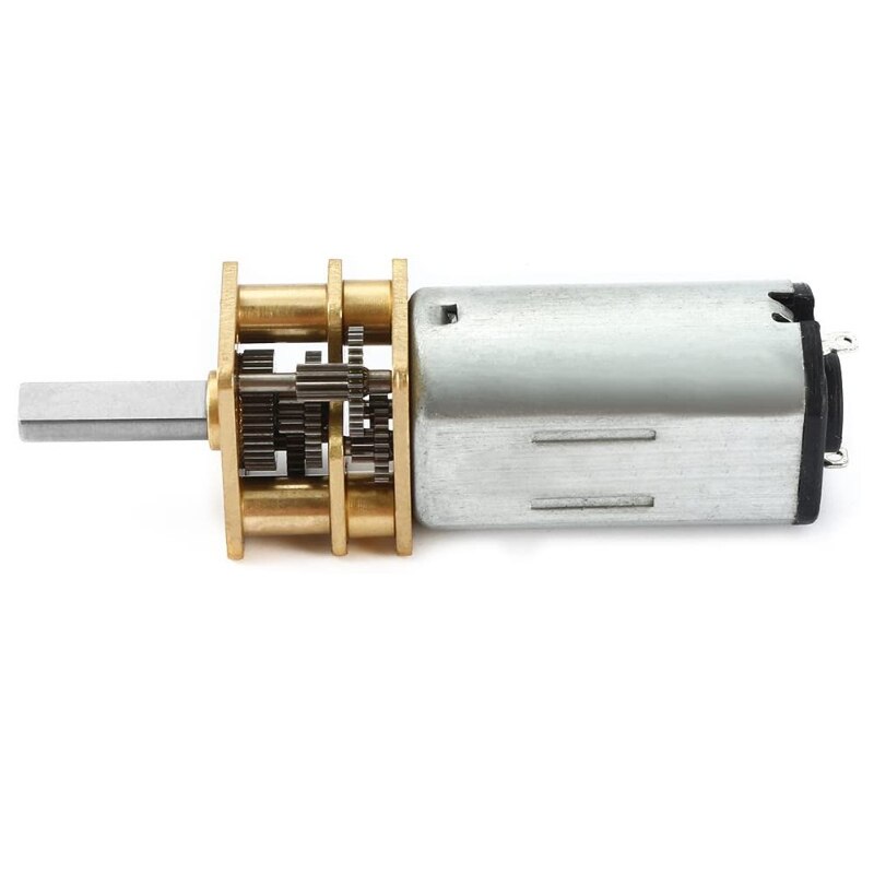 마이크로 금속 기어 박스 감속기 전기 기어드 모터 지문 잠금 부하 속도 26-4000Rpm N30 12Mm 액추에이터 모터 6V 12V [OPEN-ZMA23-11]