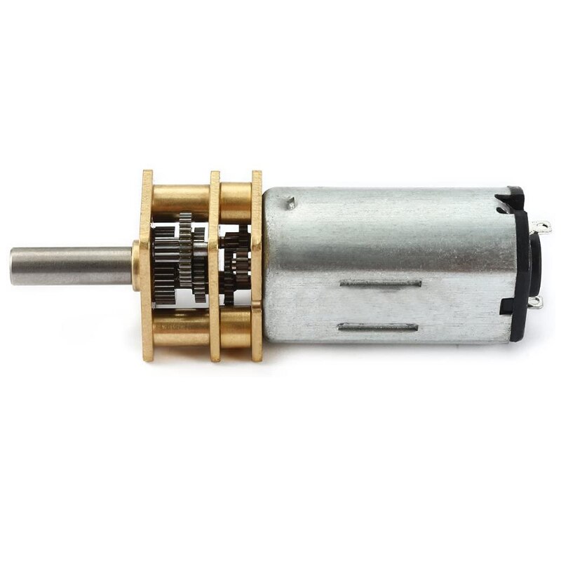 마이크로 금속 기어 박스 감속기 전기 기어드 모터 지문 잠금 부하 속도 26-4000Rpm N30 12Mm 액추에이터 모터 6V 12V [OPEN-ZMA23-11]