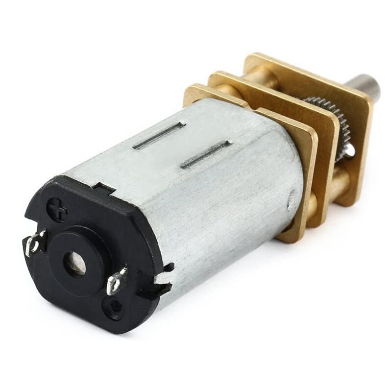 마이크로 금속 기어 박스 감속기 전기 기어드 모터 지문 잠금 부하 속도 26-4000Rpm N30 12Mm 액추에이터 모터 6V 12V [OPEN-ZMA23-11]