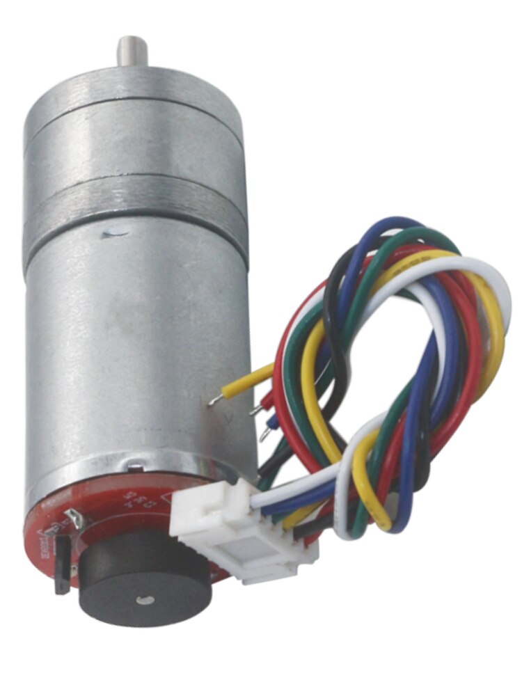12RPM-1360RPM 인코더 대형 토크 감속 기어 모터 25mm 직경 기어 박스 엔코더 기어드 모터 [OPEN-ZMA23-08]