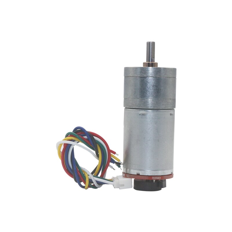 12RPM-1360RPM 인코더 대형 토크 감속 기어 모터 25mm 직경 기어 박스 엔코더 기어드 모터 [OPEN-ZMA23-08]