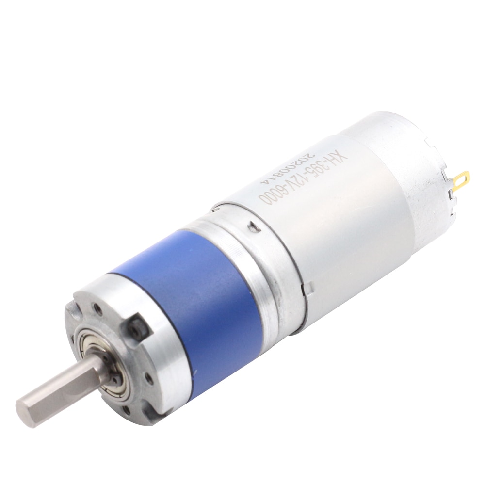 28mm 높은 토크 긴 수명 순수 금속 D 모양 샤프트 기어 박스 PG28-395 12v 높은 토크 낮은 rpm 유성 감속기 모터 [OPEN-ZMA23-02]