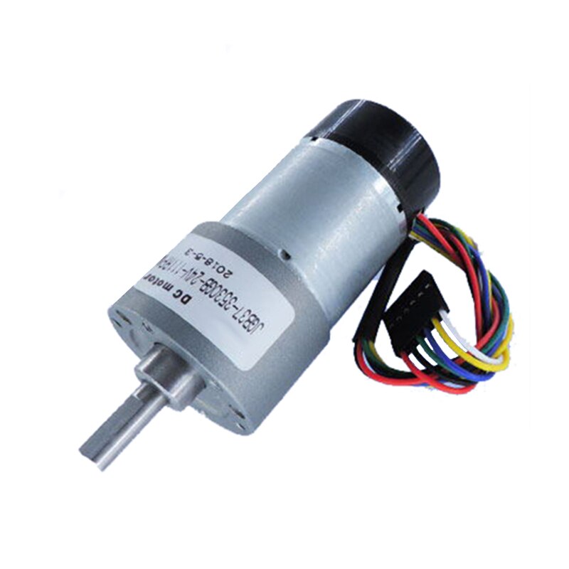 JGB37-3530GB 미니 DC 기어 모터 인코딩 보드 24V 높은 토크 12-1600rpm [OPEN-ZMA22-43]